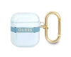 Guess  GUA2HHTSB AirPods 1/2 coverniebieski/blue Strap Collection