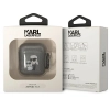 Karl Lagerfeld KLA2HNKCTGK Airpods 1/2cover czarny/black Glitter Karl&Choupette