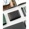 Portfel męski mały slim wallet skóra naturalna cienki skórzany zatrzask