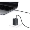 Ładowarka sieciowa USAMS JC Series CC266 65W GaN Fast Charger 2xUSB-C 1xUSB-A czarny