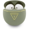 Słuchawki TWS Guess Gold Line Triangle   khaki