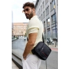 Peterson saszetka nerka męska crossbody listonoszka na ramię z klapką