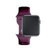 38/40/41/42 mm Mulberry (small) - 3mk Silicone Watch Strap for Apple