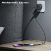 USAMS Ład. siec. 2xUSB-C T54 GaN 40W(only head) PD Fast Charging biały/white CC172TC02 (US-CC172)