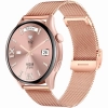 Smartwatch Gravity Różowe Złoto Pasek + Bransoleta GT11-8