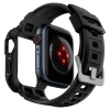 SPIGEN RUGGED ARMOR PRO APPLE WATCH 4 / 5 / 6 / 7 / 8 / 9 / SE (40 / 41 MM) BLACK