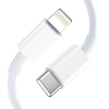 TECH-PROTECT NCA45W-GAN 2-PORT NETWORK CHARGER PD 45W / QC3.0 + LIGHTNING CABLE WHITE
