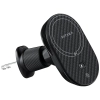 Uchwyt samochodowy z ładowarką           bezprzewodową PITAKA MagEZ Pro 2 Qi2 15W NFC Magsafe czarno szary