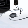Kabel zwijany Baseus Free2Pull Mini 100W 3w1 USB-C - 2xUSB-C 1.2m - czarny