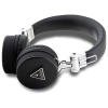 Guess słuchawki nauszne Bluetooth ENC    GUBH70PGTSPSK czarny/black Grained Classic Round Shape