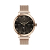Smartwatch Damski VELTORI VT340-1 Złota Bransoleta + Różowy Pasek Silikonowy