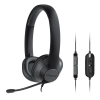 Creative Słuchawki przewodowe            z mikrofonem HS-720 V2 czarny/black USB