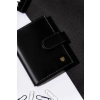 Eleganckie skórzane etui męskie na karty Rovicky RFID praktyczne portfel