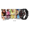Smartwatch VELTORI VT140-1 Czarny Pasek Silikonowy