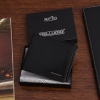 Duży portfel męski z systemem RFID Bellugio - black