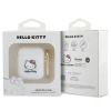 Hello Kitty HKA23DKHSH Airpods 1/2 coverbiały/white Silicone 3D Kitty Head