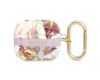 Guess GUA3HHFLU AirPods 3 cover fioletowy/purple Flower Strap Collection