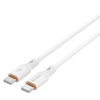 JELLICO kabel B29 USB-C - USB-C PD 60W 1M Biały