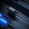 MCDODO SZYBKA ŁADOWARKA SIECIOWA DO TELEFONU 2X USB USB-C GAN 33W MIERNIK