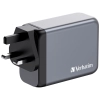 Verbatim Ładowarka sieciowa GaN 200W3xUSB-C/USB-A + Adapter EU/UK/US GNC-200 32204