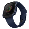 UNIQ etui Valencia Apple Watch Series4/5/6/SE 40mm. niebieski/atlantic blue