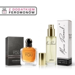 Perfumy nr 818 100ml z feromonami - zamiennik inspirowany Emporio Armani Stronger With You od Giorgio Armani