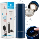 Termos do herbaty kawy kubek termiczny z termometrem LED 480 ml