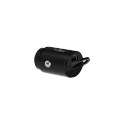 Ładowarka samochodowa Puro Mini 20W USB-C - czarna