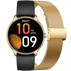 Smartwatch Gravity Złoty Pasek + Bransoleta GT31-2 Smartwatch Gravity Złoty Pasek + Bransoleta GT31-2