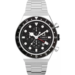 Zegarek Męski TIMEX Q Timex 3-Time Zone Chronograph TW2V69800 + BOX Zegarek Męski TIMEX Q Timex 3-Time Zone Chronograph TW2V69800 + BOX
