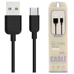 USAMS Kabel U-Turn USB-C 1mczarny/black 2A TCUSBXD01 (US-SJ099) USAMS Kabel U-Turn USB-C 1mczarny/black 2A TCUSBXD01 (US-SJ099)