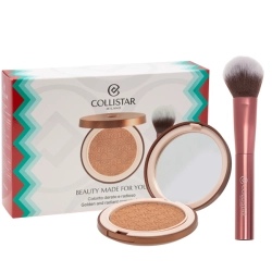 Zestaw Collistar Magica Bronzing Powder 09 Cristalli Di Sole Shimmer 9g + Brush