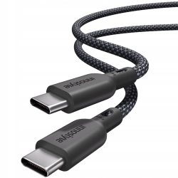 INNOSTYLE KABEL USB-C SZYBKIE ŁADOWANIE DO IPHONE SAMSUNG KEVLAR 240W 2M