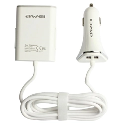 AWEI ład. sam. C-400 9.6A 4xUSBHigh Speed biały/white AWEI ład. sam. C-400 9.6A 4xUSBHigh Speed biały/white