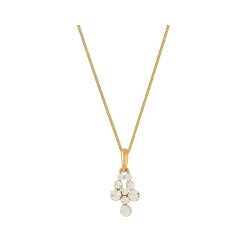 Naszyjnik z kryształkami Preciosa Classic elegancki