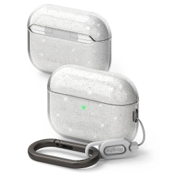RINGKE AIR APPLE AIRPODS PRO 3 GLITTER CLEAR