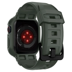 SPIGEN RUGGED ARMOR PRO APPLE WATCH 4 / 5 / 6 / 7 / 8 / 9 / SE (44 / 45 MM) MILITARY GREEN