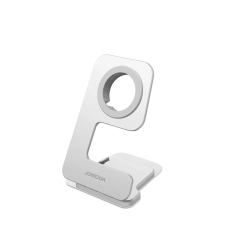 Uchwyt na ładowarkę indukcyjną Joyroom JR-W18 do smartwatchy - srebrny Uchwyt na ładowarkę indukcyjną Joyroom JR-W18 do smartwatchy - srebrny