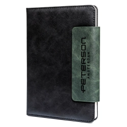 Elegancki notes w twardej oprawie A5 notatnik w linie planer organizer