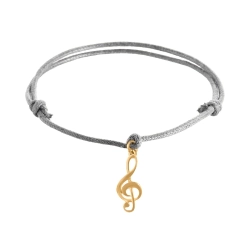 Bransoletka Aria Music Charms z kluczem wiolinowym z kolekcji Aria Martelle (B24/NUT/10)