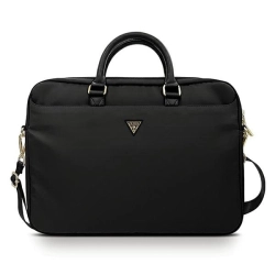 Guess Torba GUCB15NTMLBK 16 czarny/black Nylon Triangle Logo