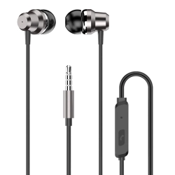 Słuchawki dokanałowe Dudao X10PRO przewodowe 3,5mm mini jack - czarne Słuchawki dokanałowe Dudao X10PRO przewodowe 3,5mm mini jack - czarne