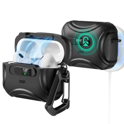 ESR CYBER FLICKLOCK HALOLOCK MAGSAFE APPLE AIRPODS PRO 3 BLACK ESR CYBER FLICKLOCK HALOLOCK MAGSAFE APPLE AIRPODS PRO 3 BLACK
