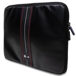 BMW Sleeve BMCS14COMSCAKR 14czarny/black Carbon Red Stripes