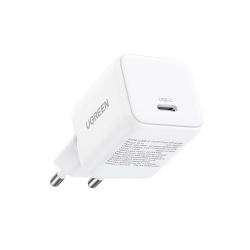 Ładowarka sieciowa Ugreen X513 30W GaN 1x USB-C - biała Ładowarka sieciowa Ugreen X513 30W GaN 1x USB-C - biała