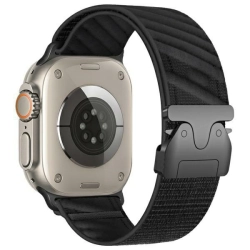Beline pasek Apple Watch Oblique         38/40/41mm czarny/black