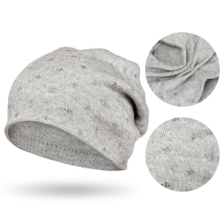 PETERSON czapka beanie damska elegancka na chłodne dni