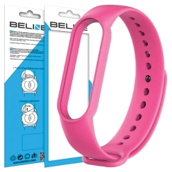 Beline pasek Mi Band 7/6/5różowy/pink