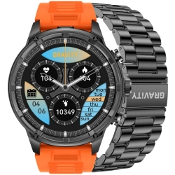 Smartwatch Gravity Czarny Pasek + Bransoleta GT41-4 Smartwatch Gravity Czarny Pasek + Bransoleta GT41-4