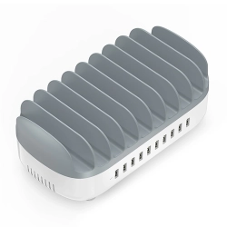 Inteligentna stacja ładowania Orico DUK-10P-V1 10 x USB-A - biała